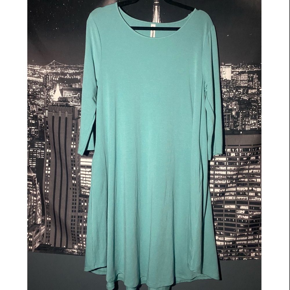 Blue dress w/ pockets